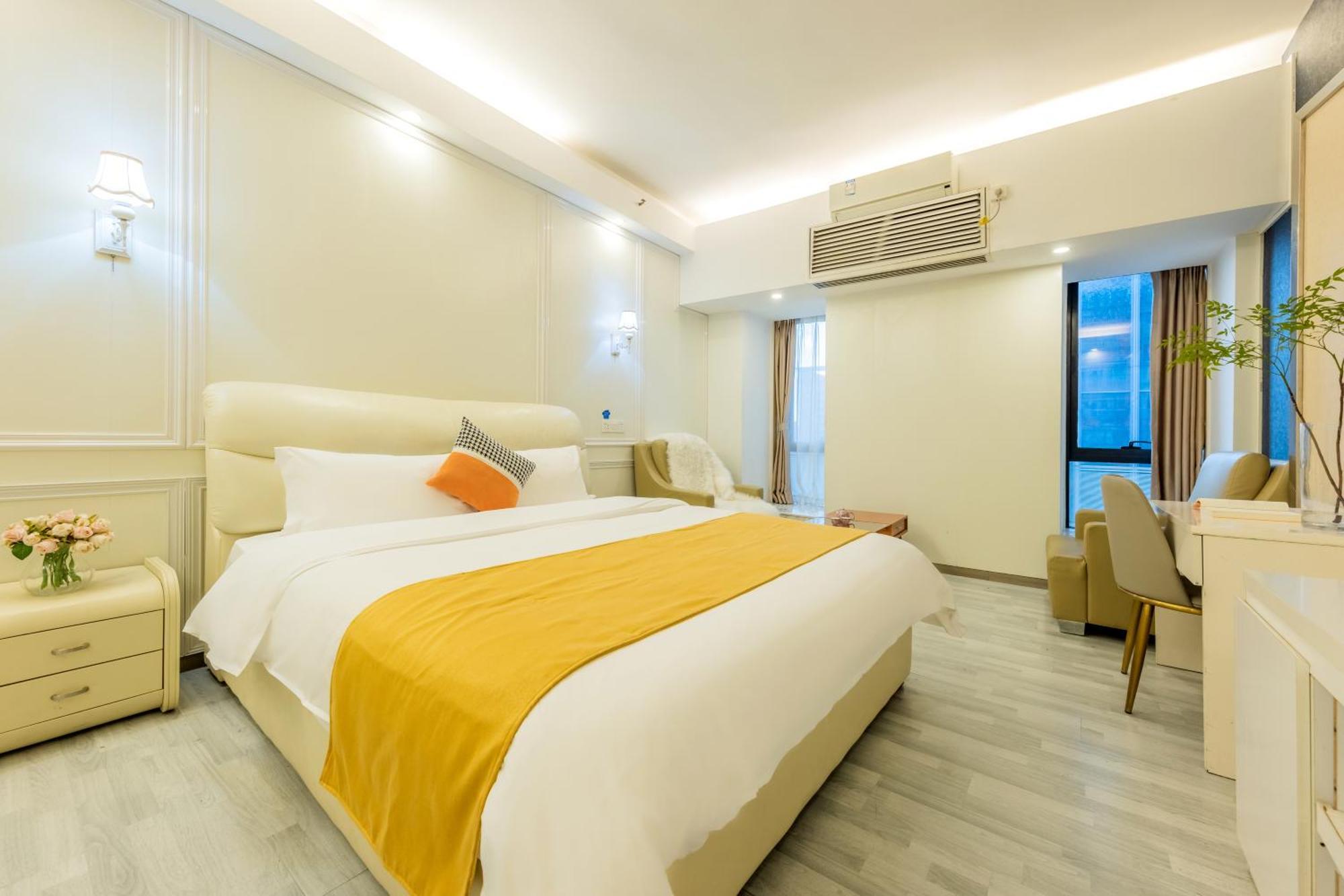 Lavande International Aparthotel Us Consulate General Guangzhou Zhujiang New Town Metro Branch - Free Shuttle Bus To Canton Fair Complex During Canton Fair Period & Free Vpn Internet Access Eksteriør billede