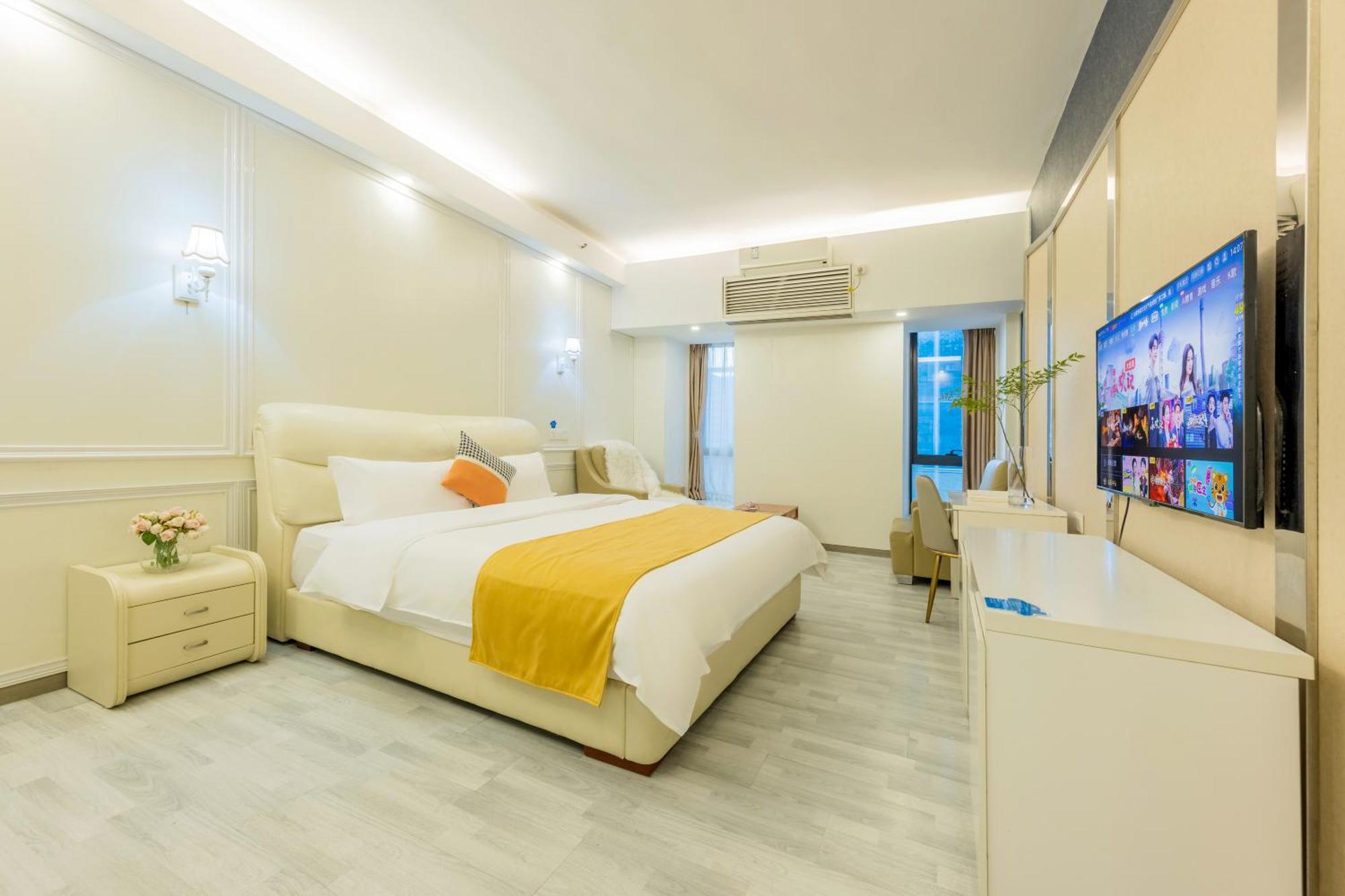 Lavande International Aparthotel Us Consulate General Guangzhou Zhujiang New Town Metro Branch - Free Shuttle Bus To Canton Fair Complex During Canton Fair Period & Free Vpn Internet Access Eksteriør billede