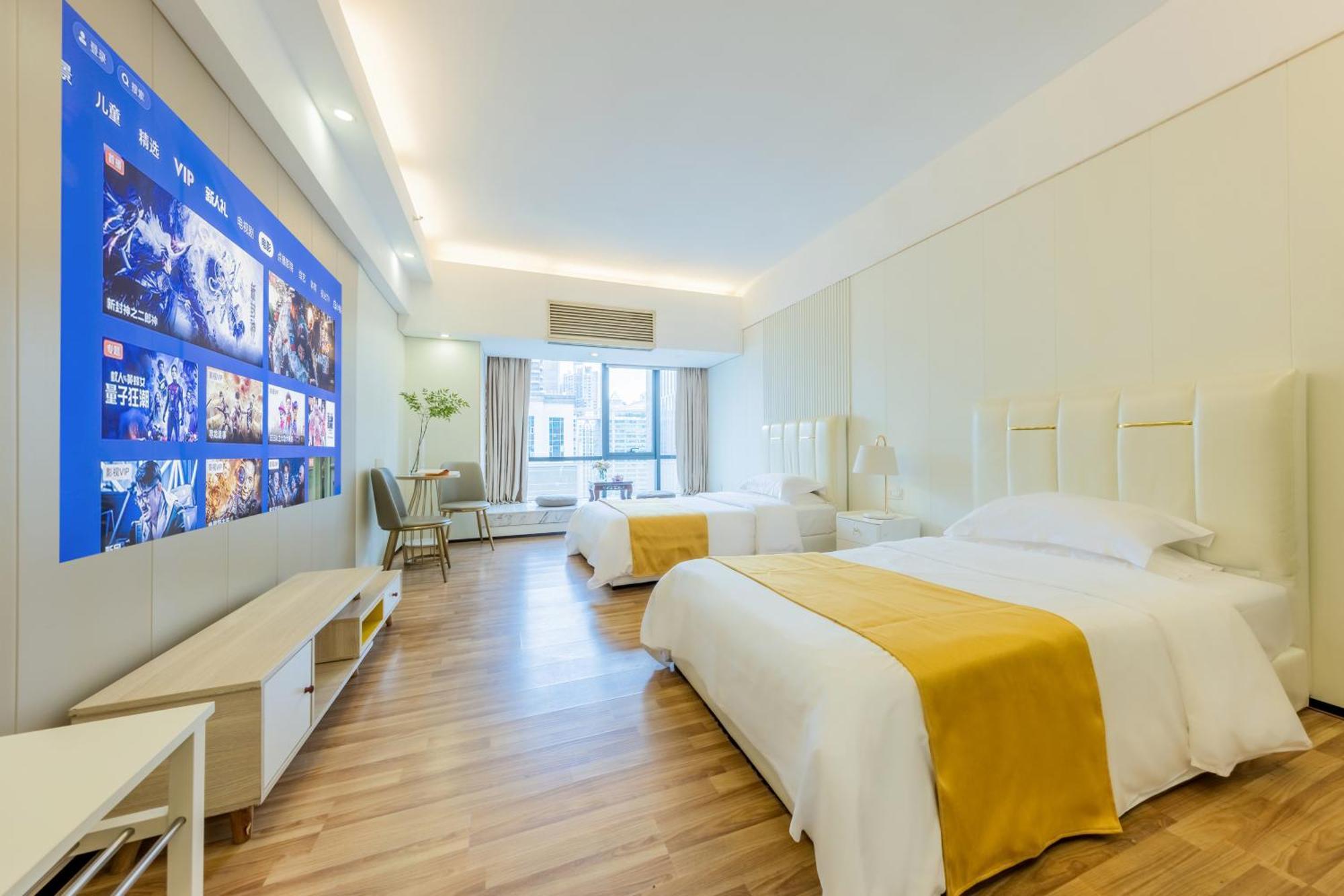 Lavande International Aparthotel Us Consulate General Guangzhou Zhujiang New Town Metro Branch - Free Shuttle Bus To Canton Fair Complex During Canton Fair Period & Free Vpn Internet Access Eksteriør billede
