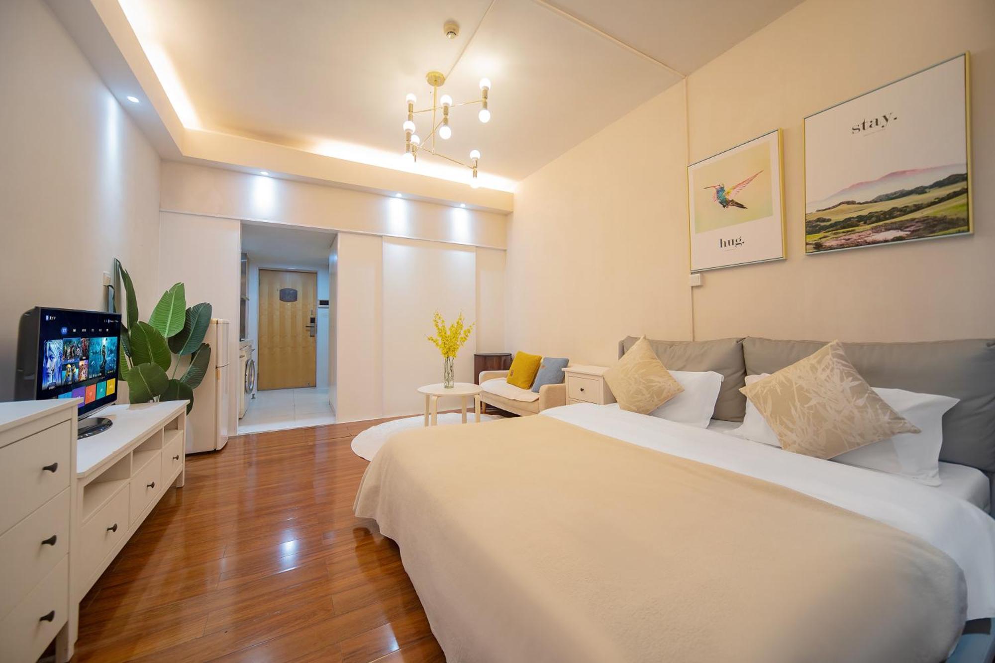 Lavande International Aparthotel Us Consulate General Guangzhou Zhujiang New Town Metro Branch - Free Shuttle Bus To Canton Fair Complex During Canton Fair Period & Free Vpn Internet Access Eksteriør billede