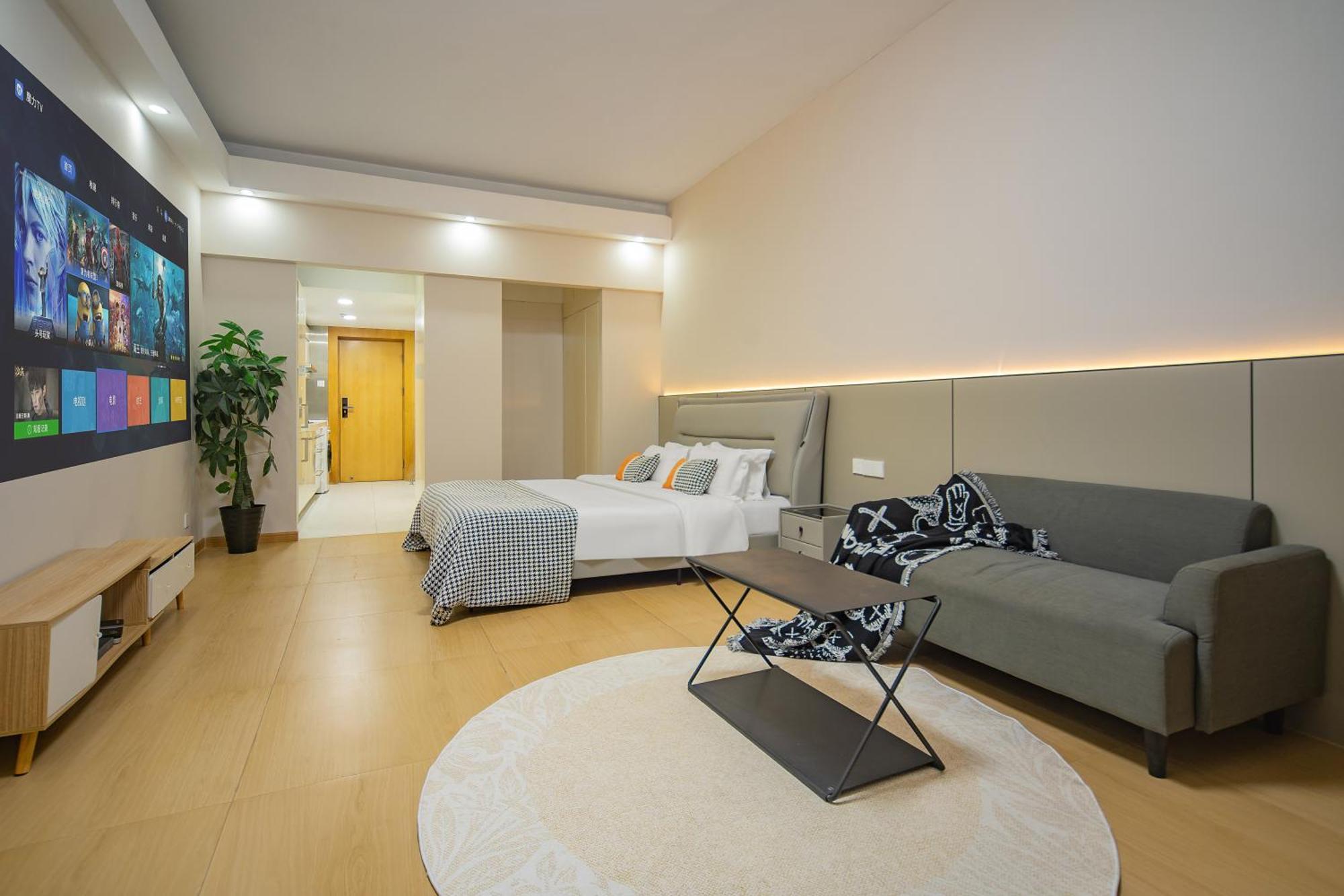 Lavande International Aparthotel Us Consulate General Guangzhou Zhujiang New Town Metro Branch - Free Shuttle Bus To Canton Fair Complex During Canton Fair Period & Free Vpn Internet Access Eksteriør billede