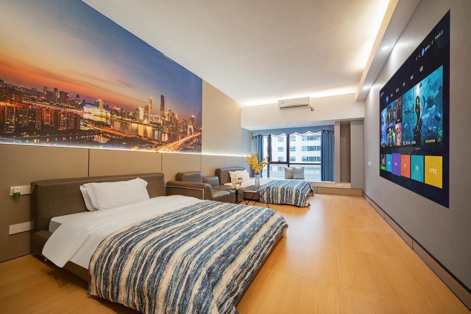 Lavande International Aparthotel Us Consulate General Guangzhou Zhujiang New Town Metro Branch - Free Shuttle Bus To Canton Fair Complex During Canton Fair Period & Free Vpn Internet Access Eksteriør billede