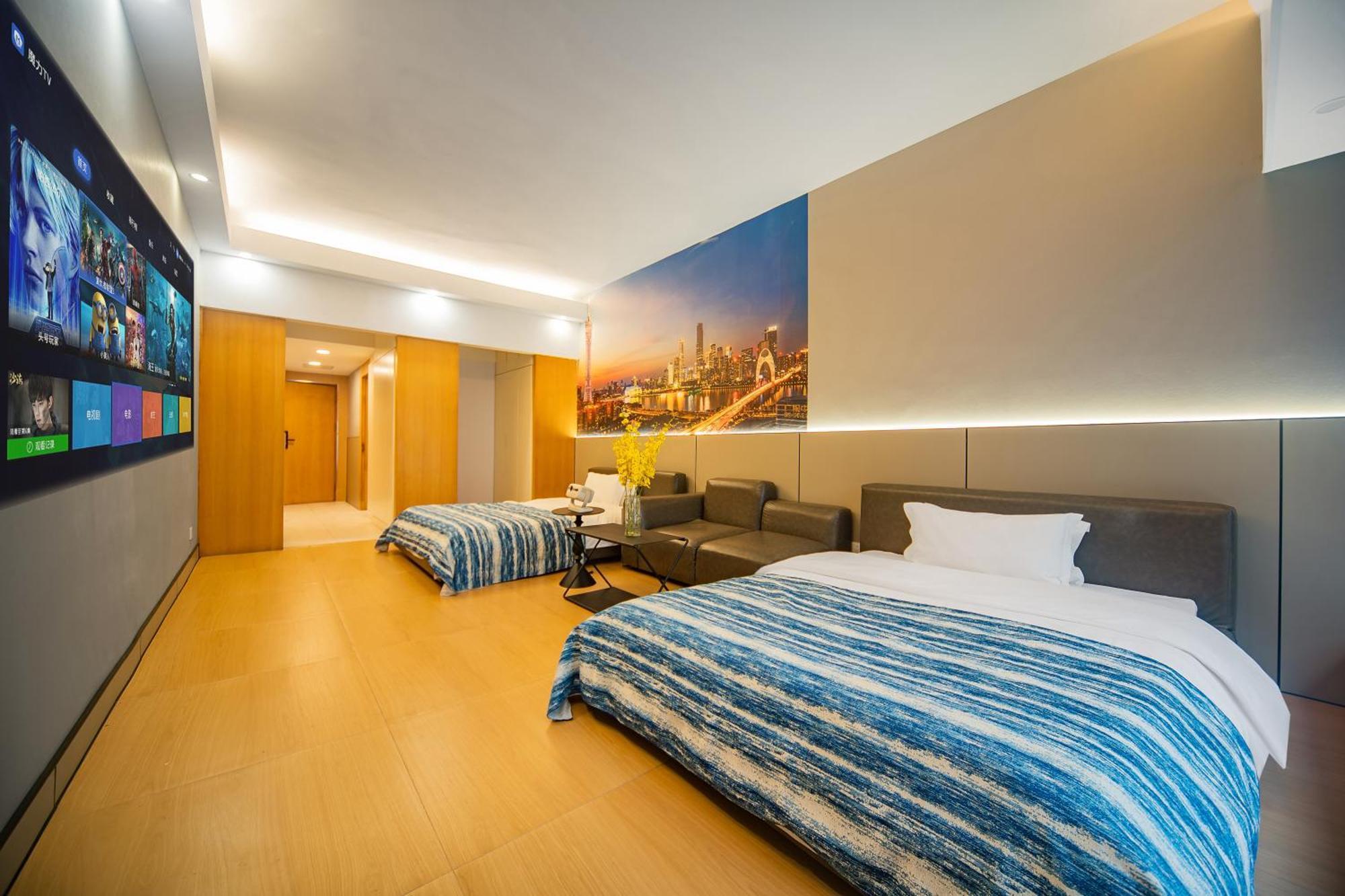 Lavande International Aparthotel Us Consulate General Guangzhou Zhujiang New Town Metro Branch - Free Shuttle Bus To Canton Fair Complex During Canton Fair Period & Free Vpn Internet Access Eksteriør billede