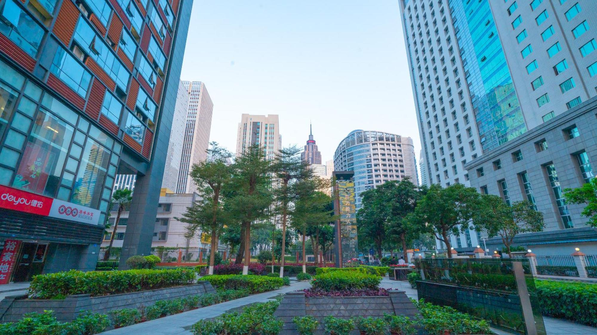 Lavande International Aparthotel Us Consulate General Guangzhou Zhujiang New Town Metro Branch - Free Shuttle Bus To Canton Fair Complex During Canton Fair Period & Free Vpn Internet Access Eksteriør billede