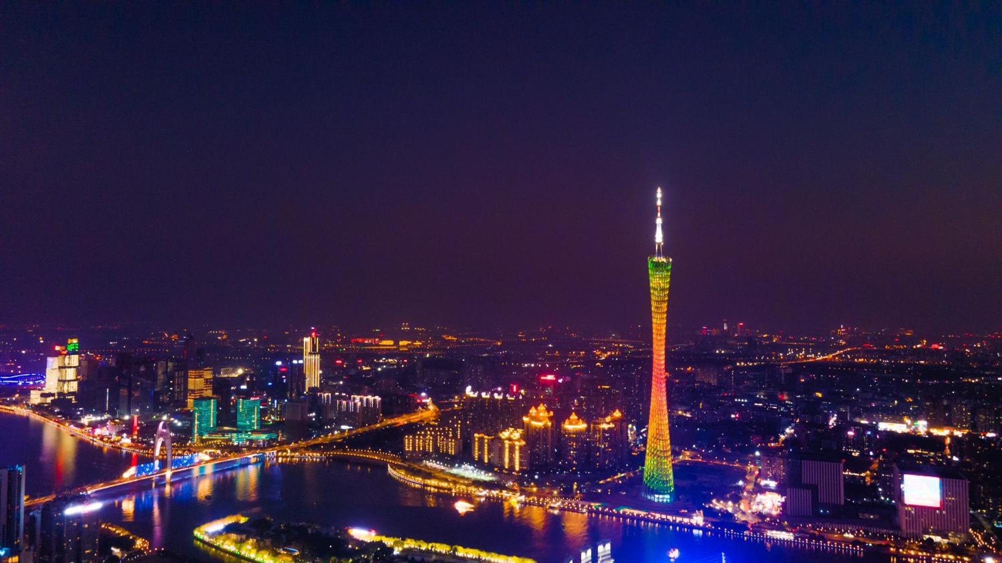 Lavande International Aparthotel Us Consulate General Guangzhou Zhujiang New Town Metro Branch - Free Shuttle Bus To Canton Fair Complex During Canton Fair Period & Free Vpn Internet Access Eksteriør billede