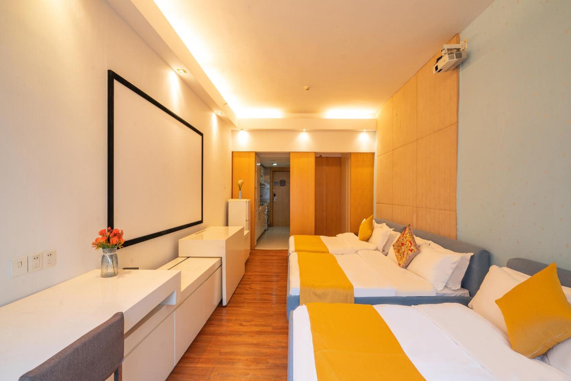 Lavande International Aparthotel Us Consulate General Guangzhou Zhujiang New Town Metro Branch - Free Shuttle Bus To Canton Fair Complex During Canton Fair Period & Free Vpn Internet Access Eksteriør billede